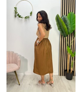 VESTIDO INÉS CHOCOLATE