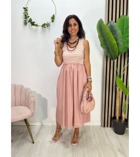 VESTIDO INÉS ROSA