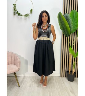 VESTIDO INÉS NEGRO