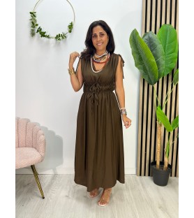 VESTIDO LERMA CHOCOLATE