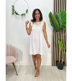 VESTIDO MARINA BLANCO