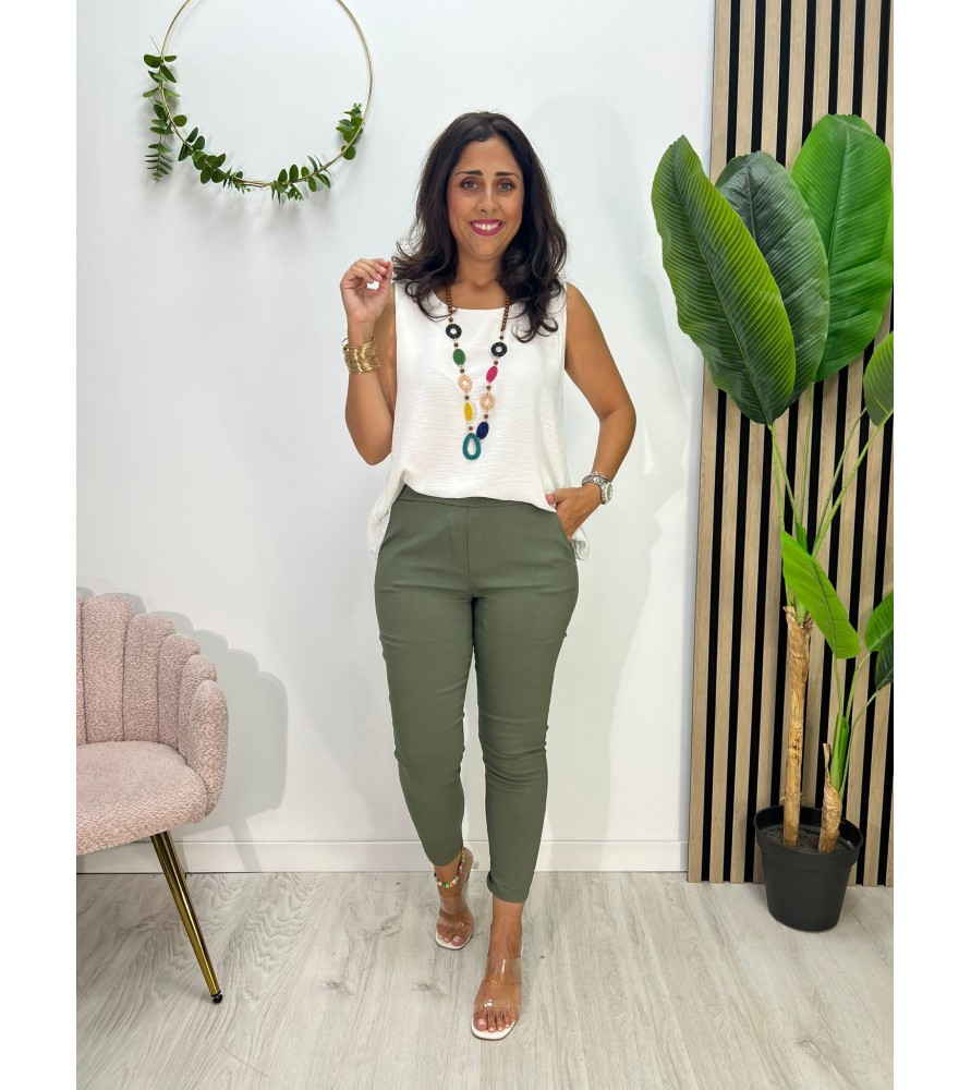 PANTALÓN ÚRSULA PEQUEÑO VERDE