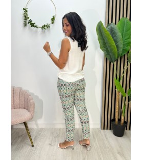 PANTALÓN CAROL PITILLO VERDE