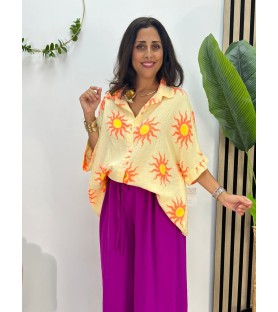CAMISA SOL AMARILLA