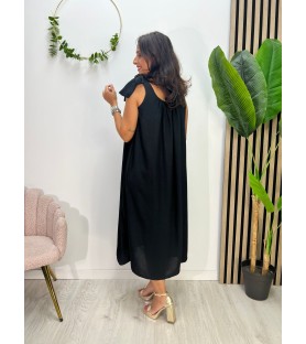 VESTIDO VÉNUS NEGRO