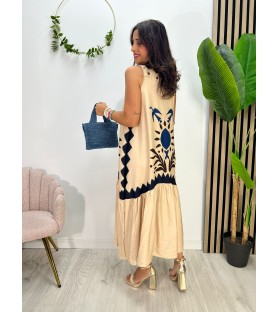 VESTIDO LUQUE MARINO
