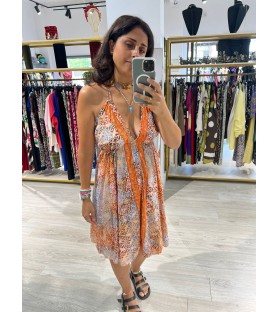 VESTIDO INDIO NARANJA