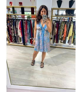 VESTIDO INDIO AZUL