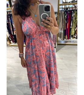 VESTIDO CORAL