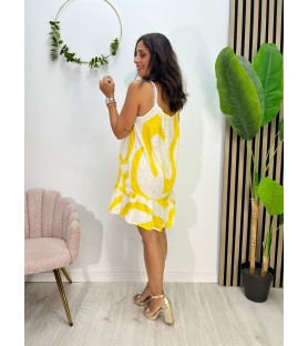 VESTIDO MARIBEL AMARILLO