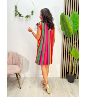 VESTIDO SEGOVIA CORTO MULTI