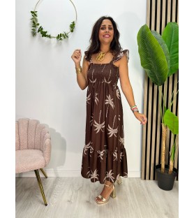 VESTIDO GARCIA CHOCOLATE