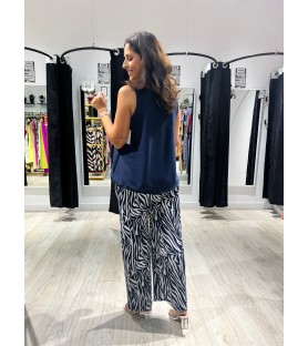PANTALÓN CEBRA MARINO