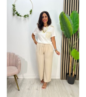 PANTALÓN MÓNACO BEIGE