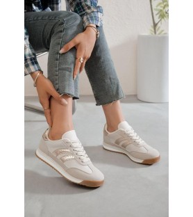 ZAPATILLA ADID LINEA DORADA