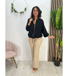 CHAQUETA MÓNICA NEGRA