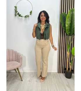 PANTALÓN VAQUERO LUNA BEIGE