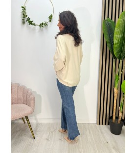 BLUSA SICILIA BEIGE