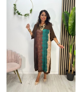 VESTIDO LIA CHOCOLATE