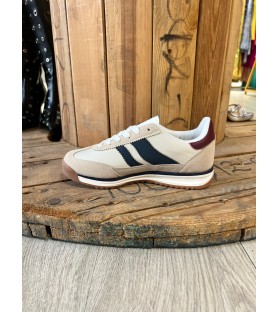 ZAPATILLA ADID AZÚL Y BEIGE