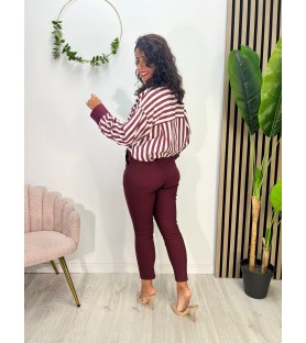 PANTALÓN AMANDA BURDEOS