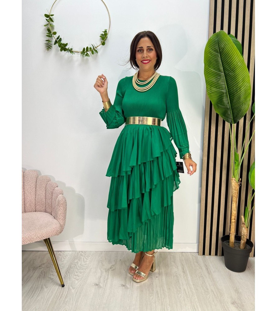 VESTIDO FRANCIA VERDE