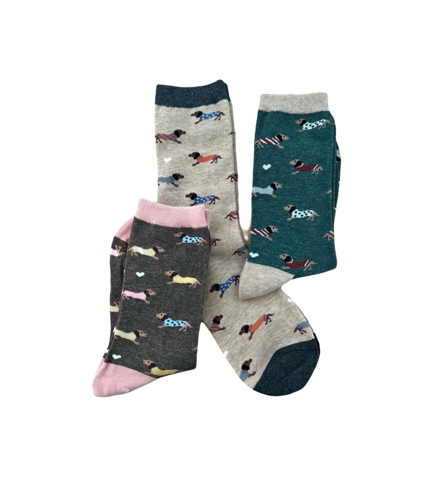 CALCETINES PERRITOS MUJER