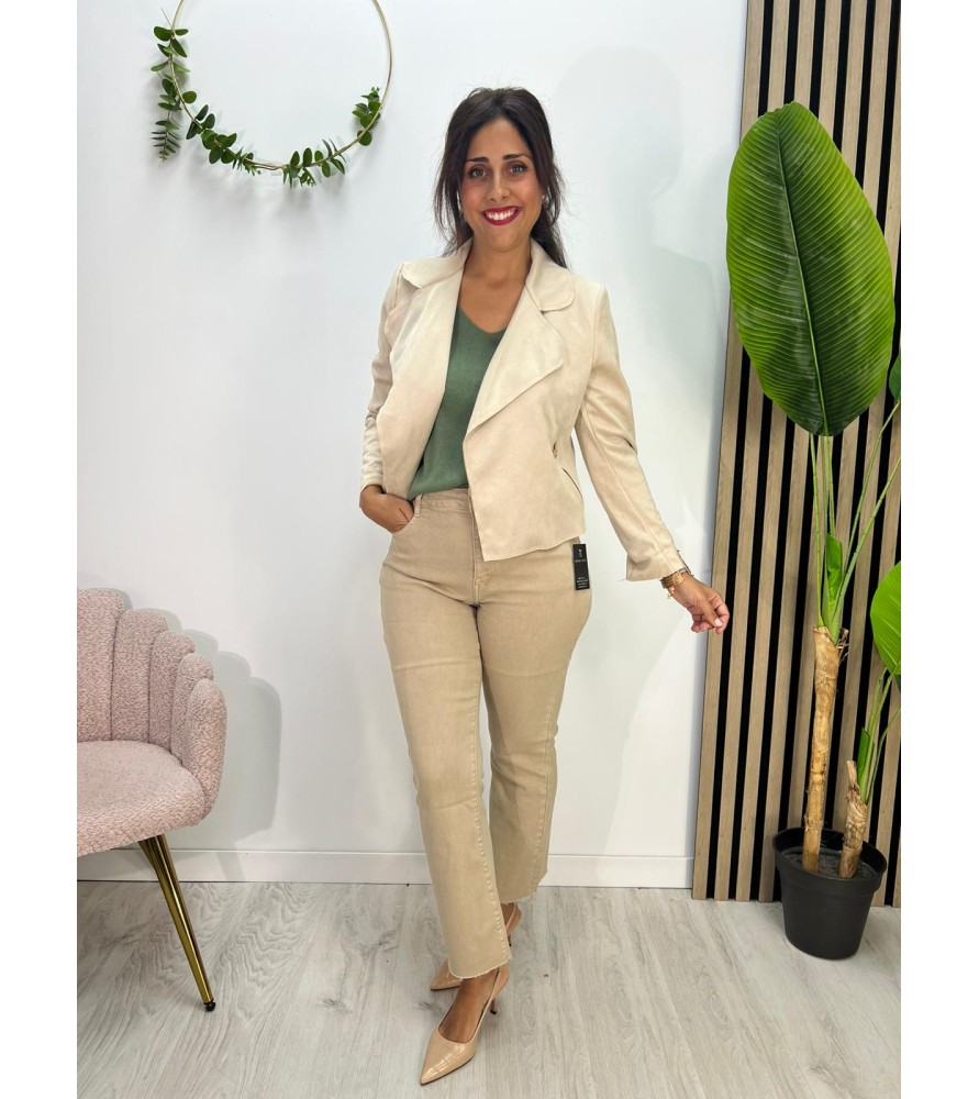 CHAQUETA RIO BEIGE