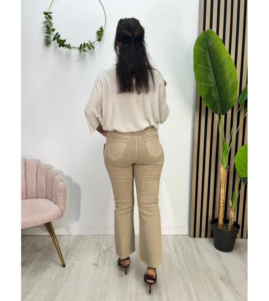 PANTALÓN VAQUERO CARAMEL BEIGE
