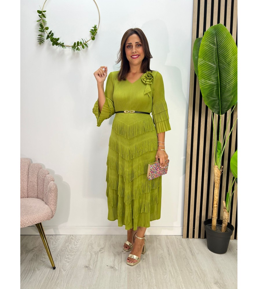 VESTIDO BAMBÚ VERDE LIMA