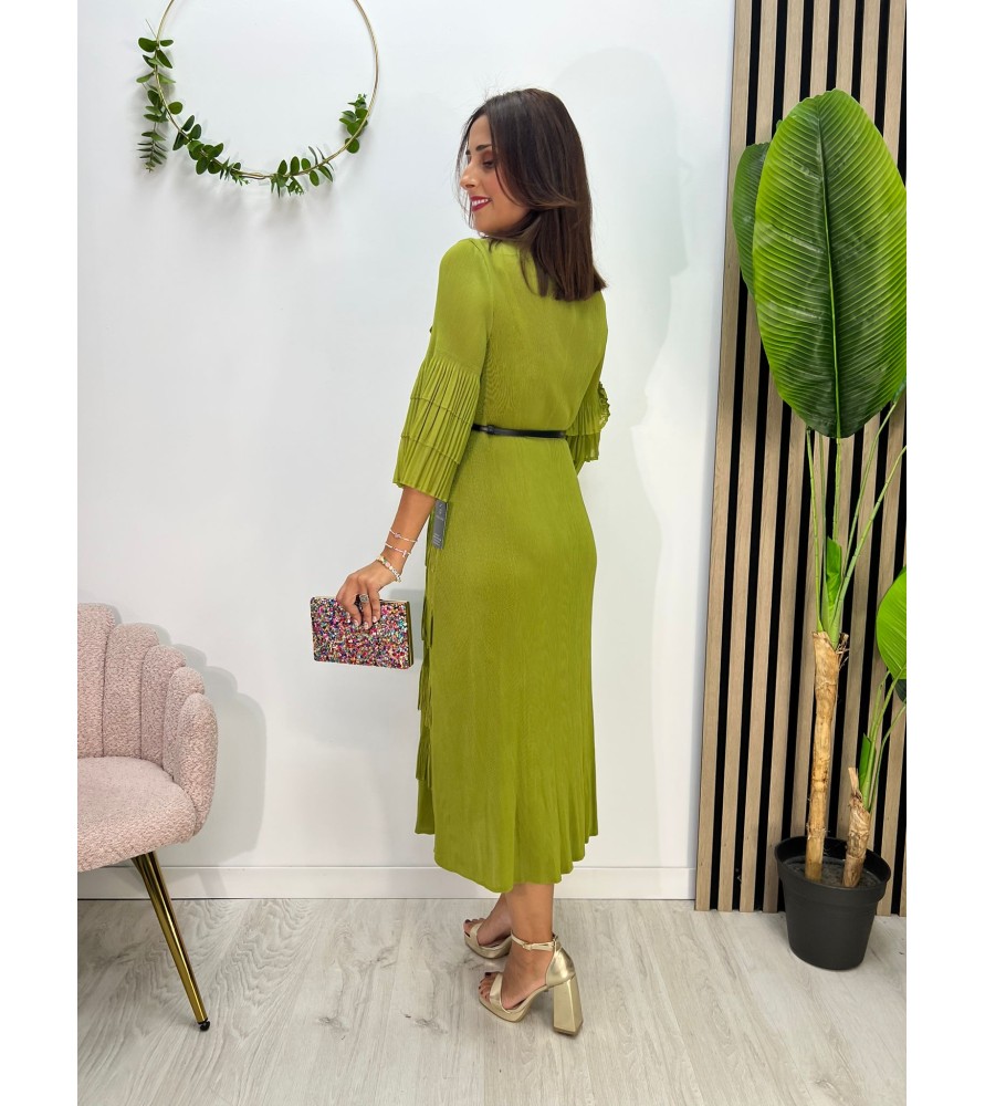 VESTIDO BAMBÚ VERDE LIMA