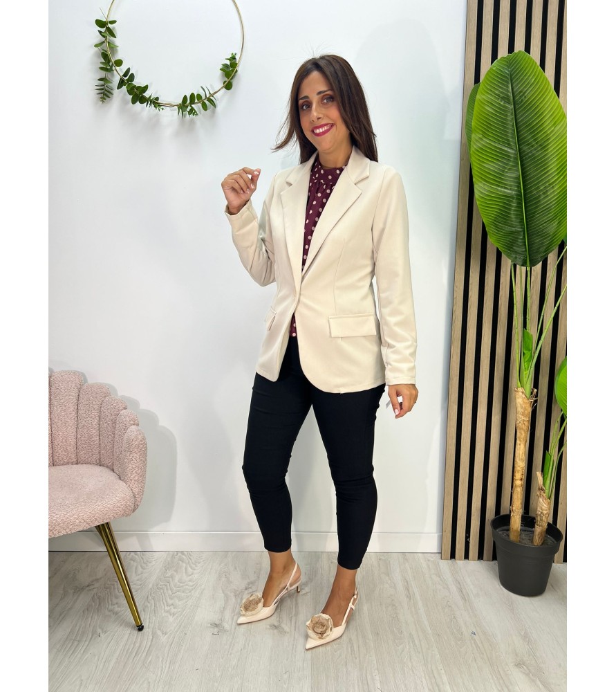 CHAQUETA SUSAN BEIGE