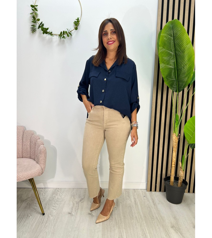 CAMISA LUNA MARINO CURVY