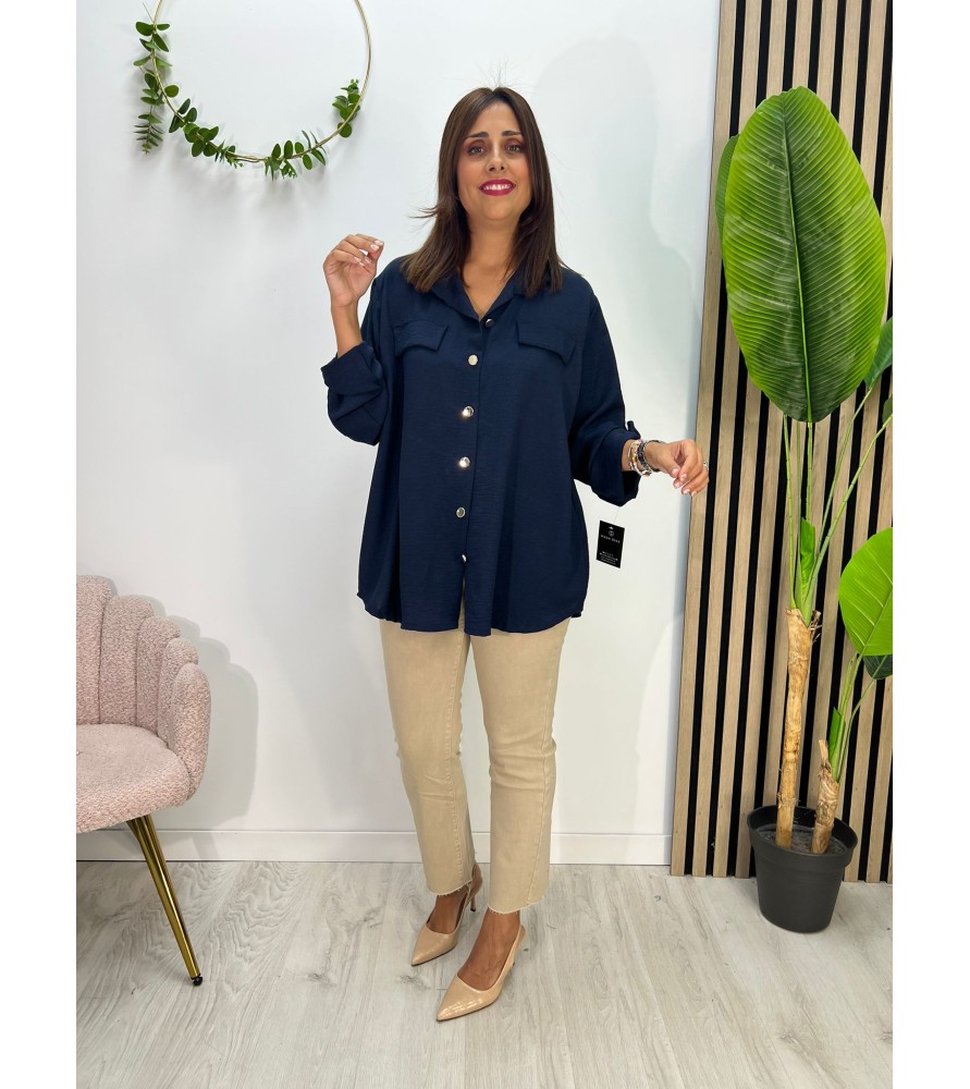 CAMISA LUNA MARINO CURVY