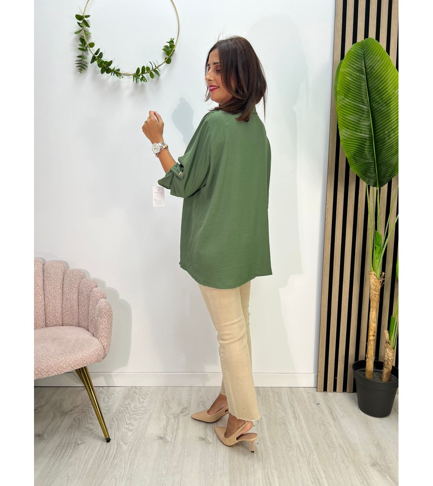 CAMISA LUNA VERDE CURVY