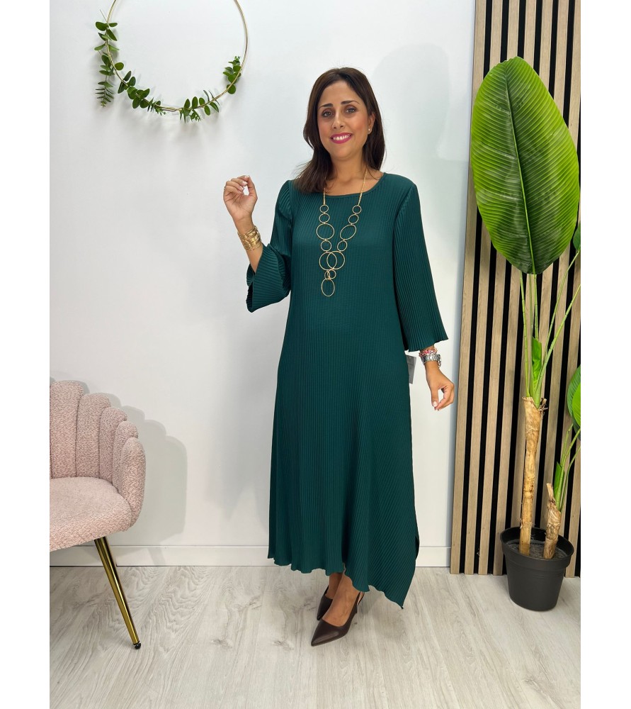 VESTIDO LOANA PETROLEO +...