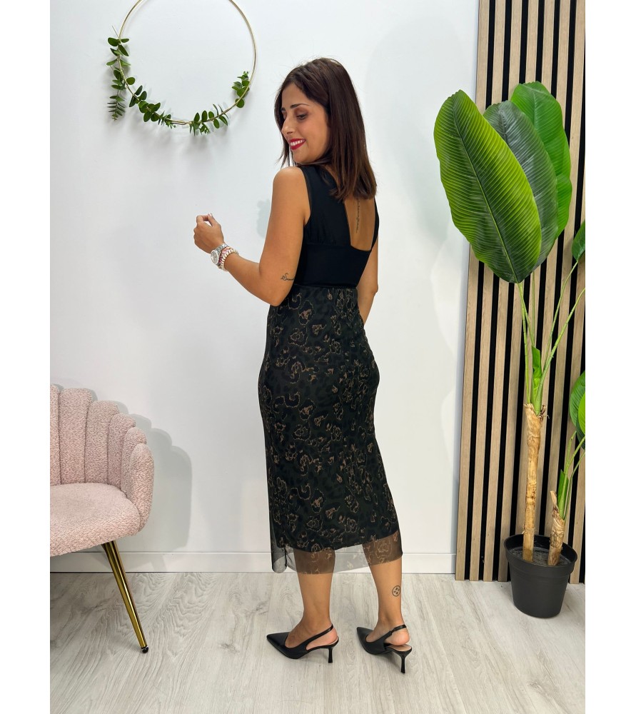 FALDA KARINA VERDE