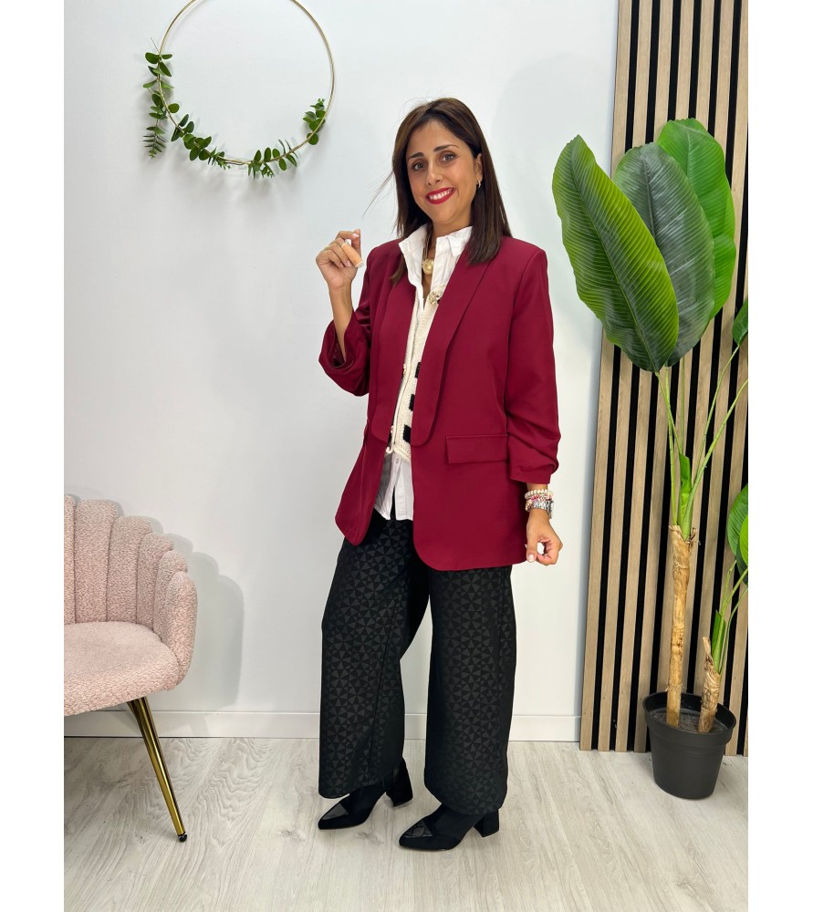 BLAZER PEQUEÑA M/FRUNCIDA...