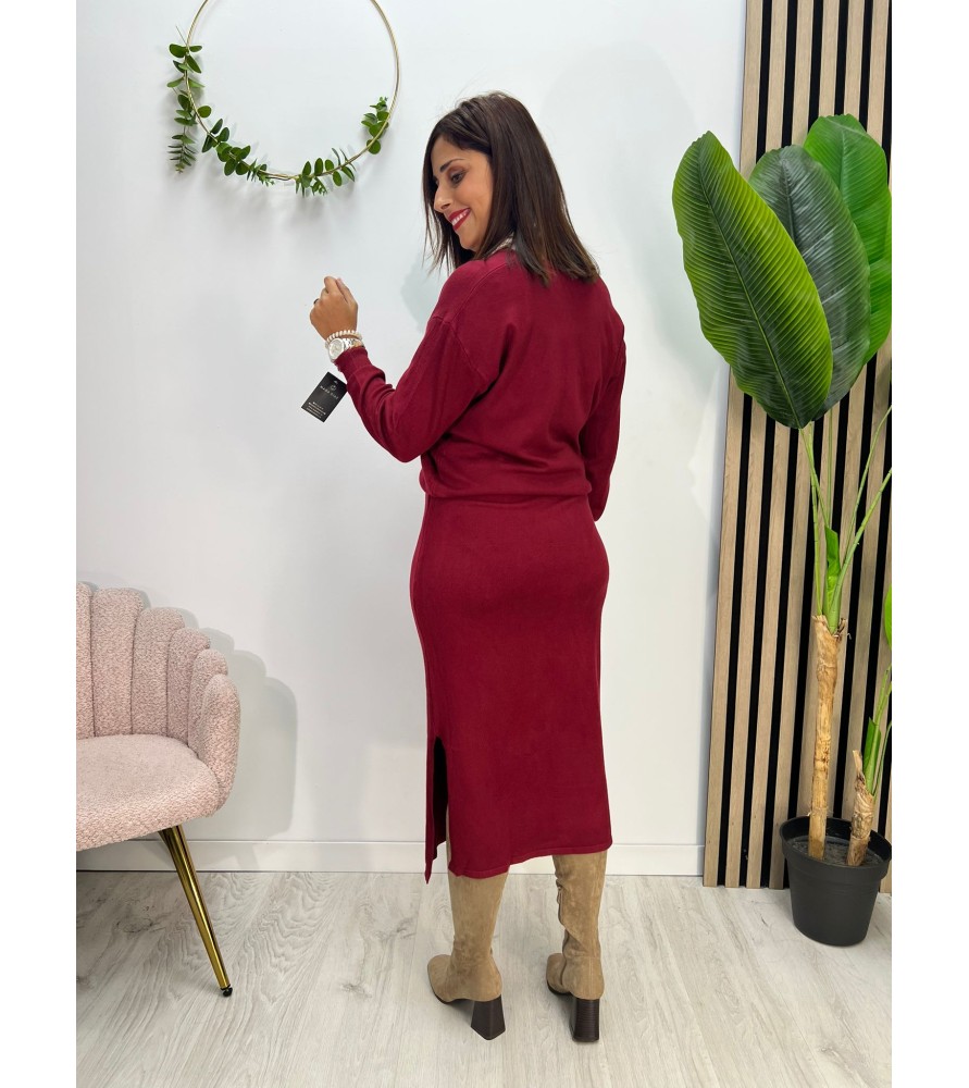 CONJUNTO MEGAN BURDEOS