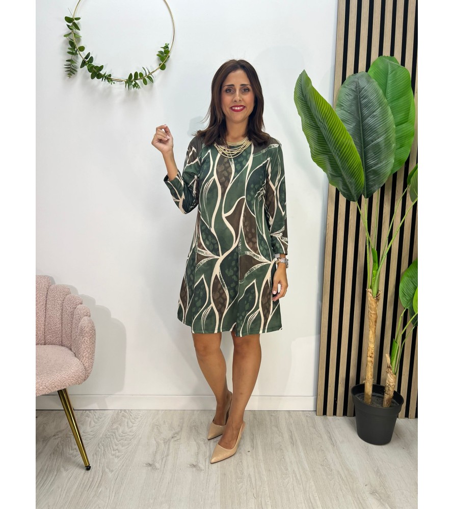 VESTIDO FANTASIA VERDE