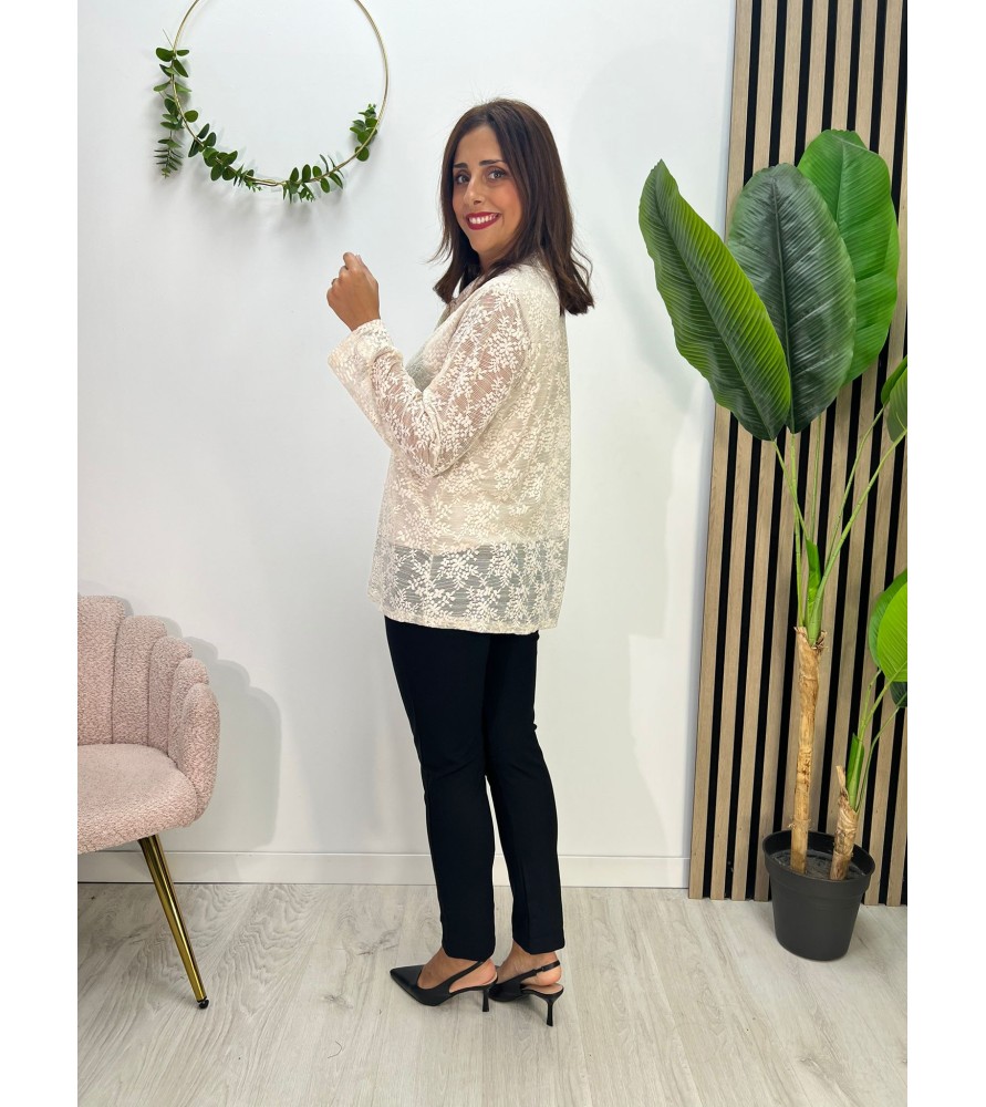 BLUSA CINTIA BEIGE