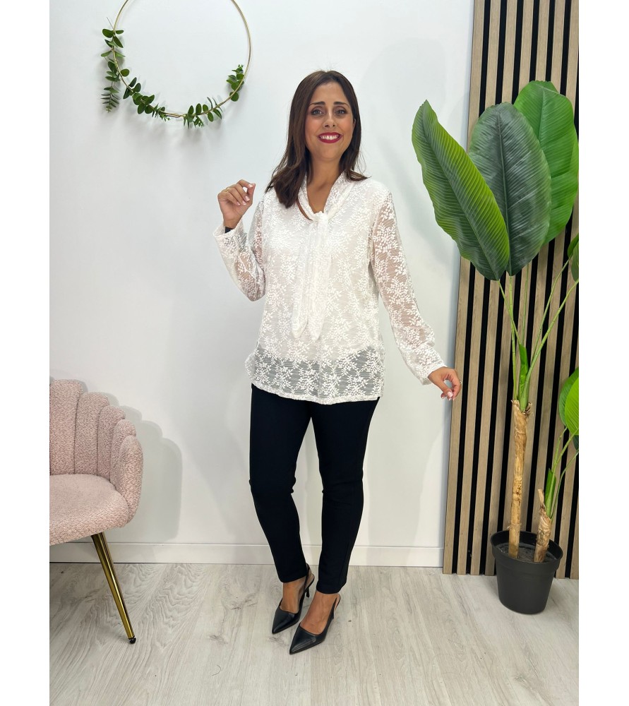 BLUSA CINTIA BLANCA
