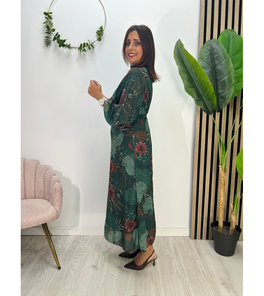 VESTIDO CUMBIA VERDE