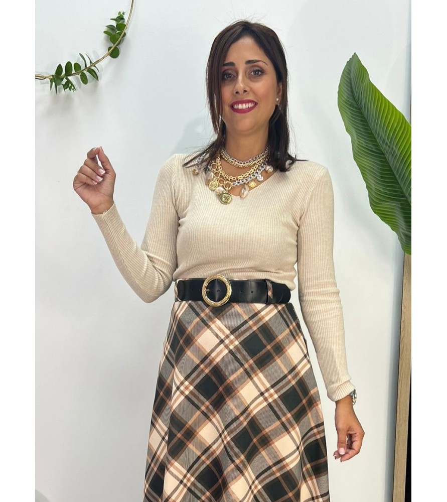 JERSEY CRISTINA BEIGE
