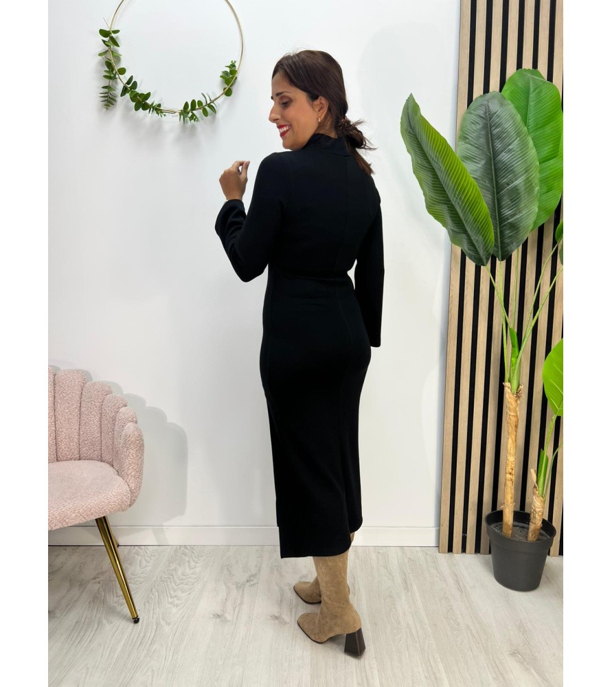 VESTIDO LANZA NEGRO