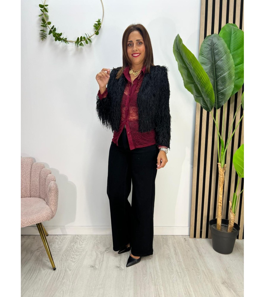 CHAQUETA ROSANA NEGRA