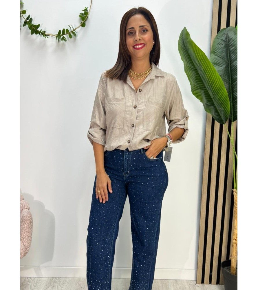 CAMISA MÁLAGA TIERRA