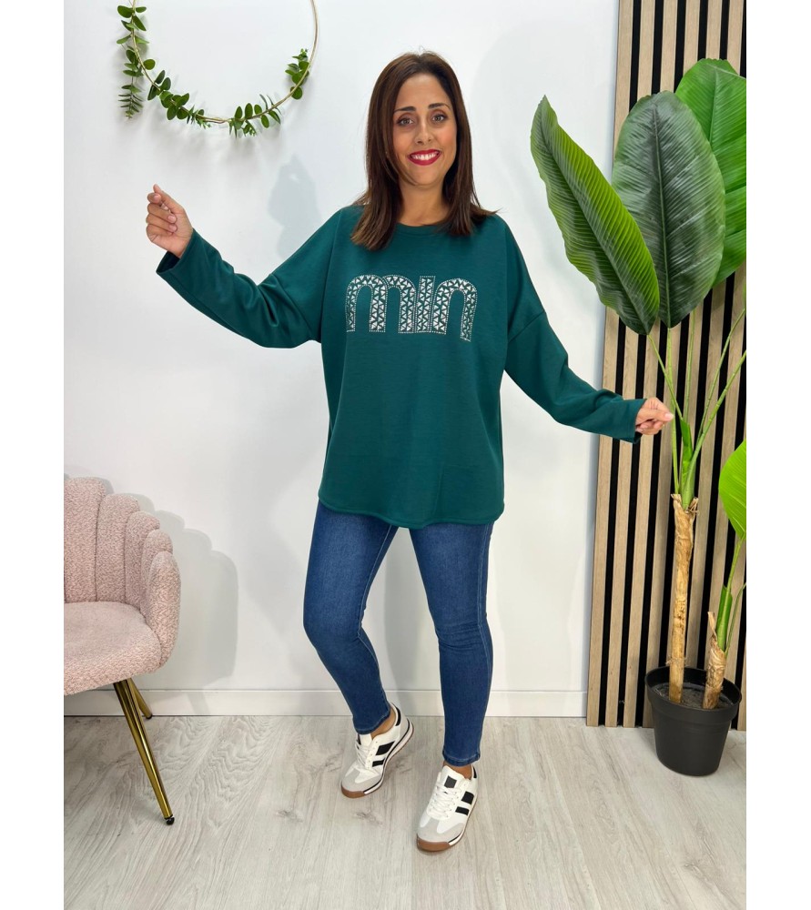 SUDADERA MINUTO PETROLEO