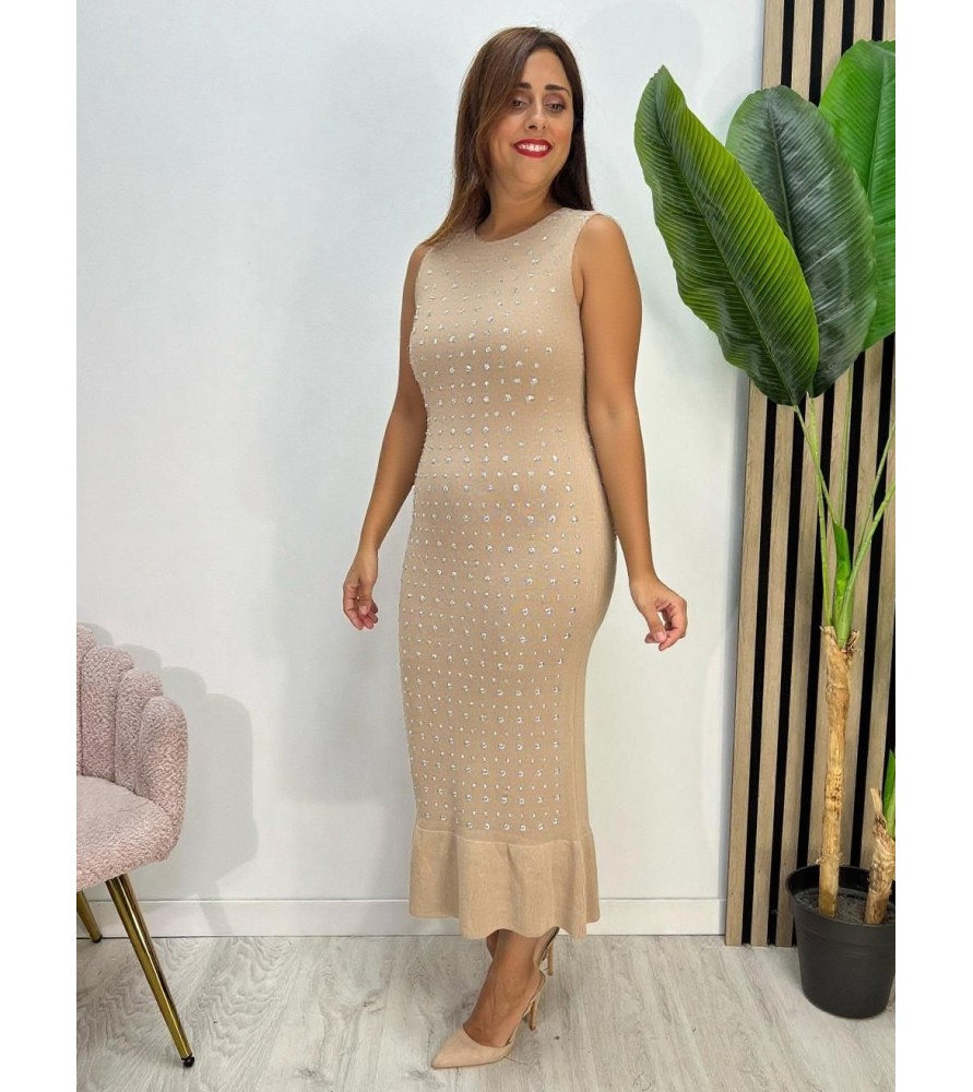 VESTIDO IMPA BEIGE