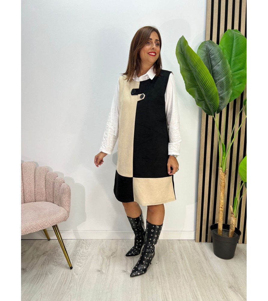 VESTIDO MIRIAM BEIGE